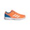 adidas Court Stabil Shoes Orange - weiss