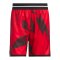 adidas Crazylite Aop 2 Short Lila - rot