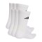 adidas Crew 6er Pack Socken Weiß - weiss