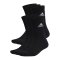 adidas Cushioned Crew 6er Pack Socken Schwarz - schwarz