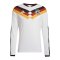 adidas DFB Deutschland Authentic Trikot Langarm Home WM 2026 Weiß - weiss