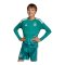 adidas DFB Deutschland Torwarttrikot Langarm Home WM 2026 Kids Grün - gruen