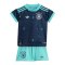 adidas DFB Deutschland Babykit Trikot Set Away WM 2026 Kids Blau - blau