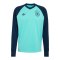 adidas DFB Deutschland Prematch Sweatshirt WM 2026 Türkis - tuerkis