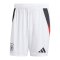 adidas DFB Deutschland Short Home EM 2024 Weiss - weiss