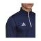 adidas Entrada 22 HalfZip Sweatshirt Blau - blau