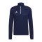 adidas Entrada 22 HalfZip Sweatshirt Blau - blau