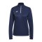 adidas Entrada 22 HalfZip Sweatshirt Damen Blau - blau