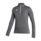 adidas Entrada 22 HalfZip Sweatshirt Damen Grau - grau