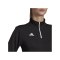 adidas Entrada 22 HalfZip Sweatshirt Damen Schwarz - schwarz