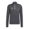 adidas Entrada 22 HalfZip Sweatshirt Grau - grau