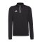 adidas Entrada 22 HalfZip Sweatshirt Kids Schwarz - schwarz