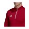 adidas Entrada 22 HalfZip Sweatshirt Rot - rot
