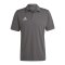adidas Entrada 22 Poloshirt Grau - grau