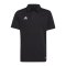 adidas Entrada 22 Poloshirt Kids Schwarz - schwarz