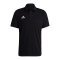 adidas Entrada 22 Poloshirt Schwarz - schwarz