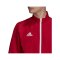 adidas Entrada 22 Präsentationsjacke Rot - rot