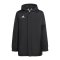 adidas Entrada 22 Stadium Jacke Kids Schwarz - schwarz
