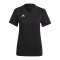 adidas Entrada 22 T-Shirt Damen Schwarz - schwarz