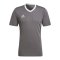 adidas Entrada 22 Trikot Grau Weiss - grau
