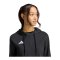 adidas Entrada 26 Kapuzenjacke Damen Schwarz - schwarz