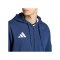 adidas Entrada 26 Kapuzenjacke Blau - blau