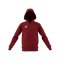 adidas Entrada 26 Kapuzenjacke Kids Rot - rot
