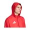 adidas Entrada 26 Regenjacke Rot - rot