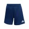 adidas Entrada 26 Short Damen Dunkelblau - 