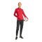 adidas Entrada 26 Trainingsjacke Damen Rot - rot