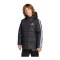 adidas Essentials 3 Stripes Padded Winterjacke Kids Schwarz - schwarz