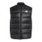 adidas Essentials Climawarm Synthetic Down Puffer Weste Schwarz - schwarz
