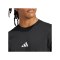 adidas Essentials Small Logo Single Jersey T-Shirt Schwarz - schwarz