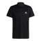 adidas Essential Base Poloshirt Schwarz - schwarz