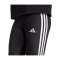 adidas Essentials 3S Cotton Leggings Schwarz - schwarz