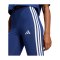 adidas Essentials 3S Cotton Leggings Blau - blau