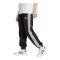 adidas Essentials 3 Stripes Jogginghose Damen Schwarz - schwarz