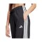 adidas Essentials 3 Stripes Jogginghose Damen Schwarz - schwarz