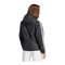adidas Essentials 3-Stripes Kapuzenjacke Schwarz - schwarz