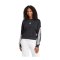 adidas Essentials 3 Stripes Sweatshirt Damen Schwarz - schwarz