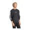 adidas Essentials 3 Stripes Sweatshirt Schwarz - schwarz