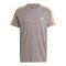 adidas Essential 3S T-Shirt Braun - braun