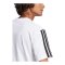 adidas Essentials 3 Stripes T-Shirt Weiß - weiss