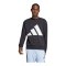adidas Essentials Big Logo Sweatshirt Schwarz - schwarz