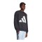 adidas Essentials Big Logo Sweatshirt Schwarz - schwarz
