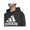 adidas Essentials French Terry Big Logo Hoodie Black - schwarz