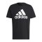 adidas Essentials Single Jersey Big Logo Tee Black - schwarz