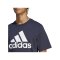 adidas Essentials Single Jersey Big Logo Tee Blue - blau