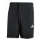 adidas Essentials Three Stripes Short Schwarz - schwarz