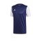 adidas Estro 19 Trikot kurzarm Dunkelblau Weiss - blau